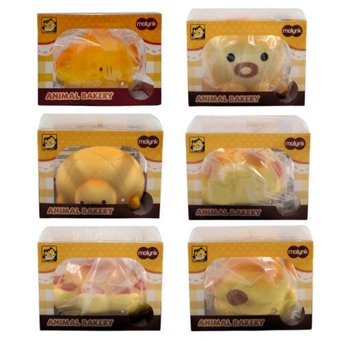Molynk陌凛 動物烘焙坊軟軟解壓公仔 - 隨機發貨 (單件裝)