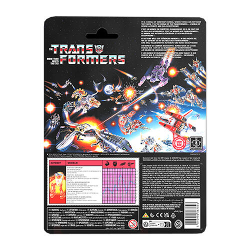 Transformers變形金剛 復古版 G1 博派甩輪可動模型