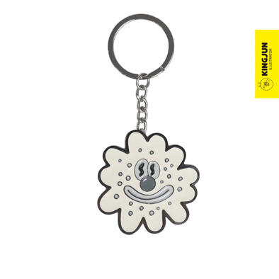 Kingjun	病毒花寶寶金屬鑰匙圈