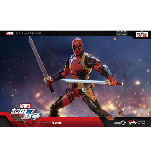 MARVEL  中動 漫威超級戰爭 死侍 7吋可動人偶