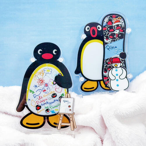Pingu企鵝家族-壓克力拼圖系列擺飾 - 隨機發貨