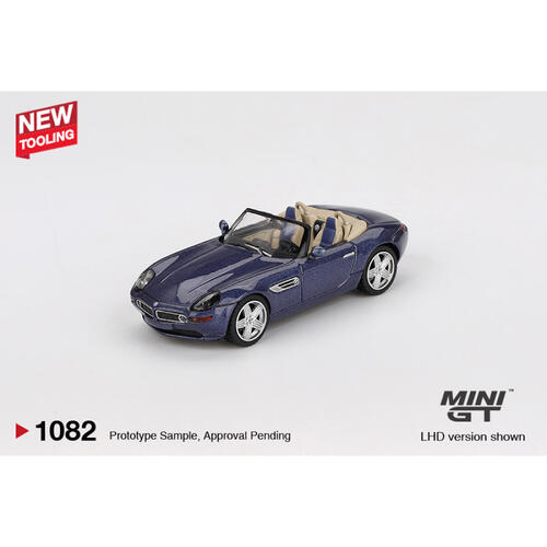 MINIGT	BMW Z8 Alpina Alpine Blue 合金車 1082