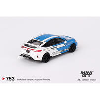 MINIGT	Honda Civic Type R #3 2023 Pace Car Blue 合金車 753
