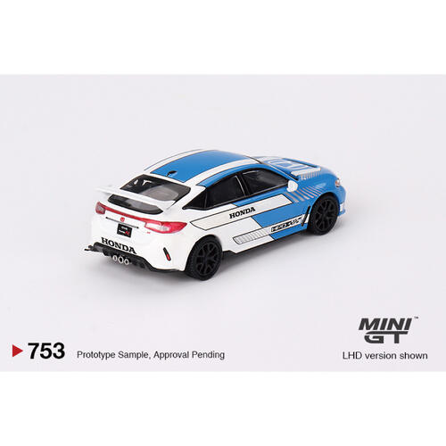 MINIGT	Honda Civic Type R #3 2023 Pace Car Blue 合金車 753
