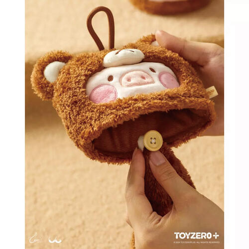 LuLu the Piggy Costume Series - Fluffy Hand-towel (Bear)
