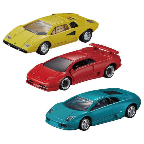 TOMICA PRM Lamborghini 3 Models Collection