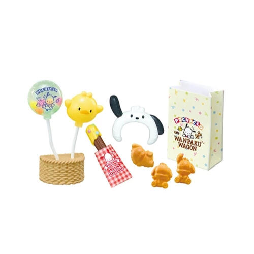 sanrio 帕恰狗淘氣遊樂園場景組 - 隨機發貨