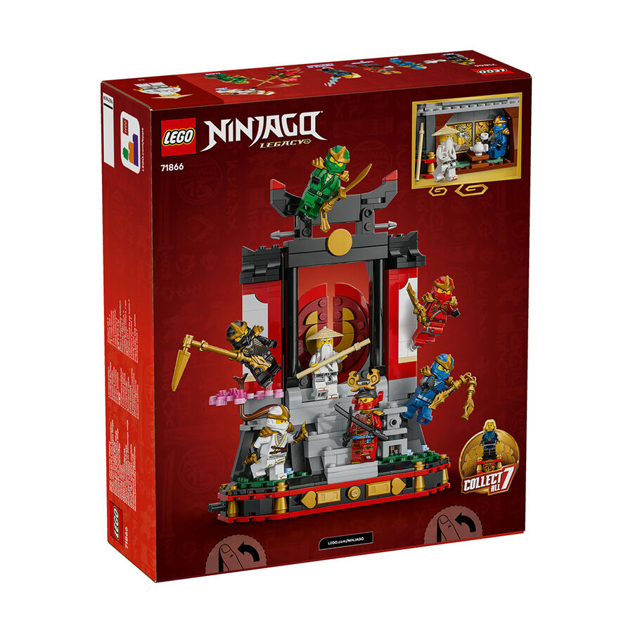 LEGO樂高幻影忍者系列忍者角色擺飾15 週年紀念版71866 | 台灣玩具“反