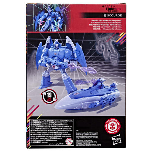 Transformers Studio Series Transformers: The Movie Voyager Class Scourge Action Figure