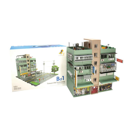 Tiny 1/64 Bd1 Taiwan Old Tenements