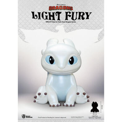Beast-Kingdom USA | VPB-017 How to Train Your Dragon Series Vinyl Functional Figurines: Light Fury