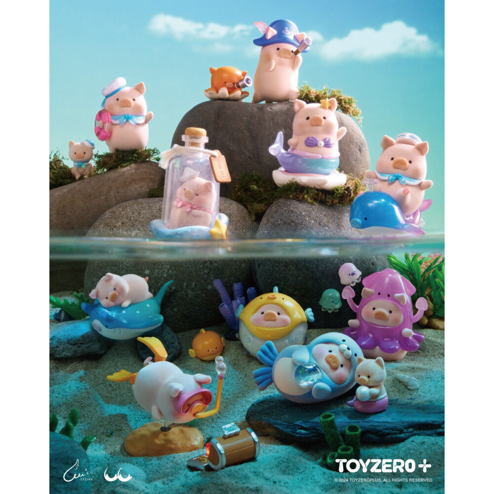 EOF-321TOYZERO+ Lulu the Piggy 7個セット Toyzeroplus LuLu the Piggy - The Ocean - Assorted | Toys