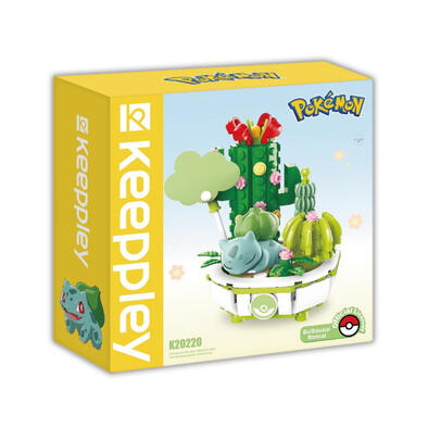 Qman Keeppley Pokemon 寶可夢 盆栽系列積木 妙蛙種子