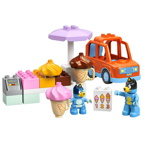 LEGO DUPLO Bluey Ice Cream Trip with Bluey 10458