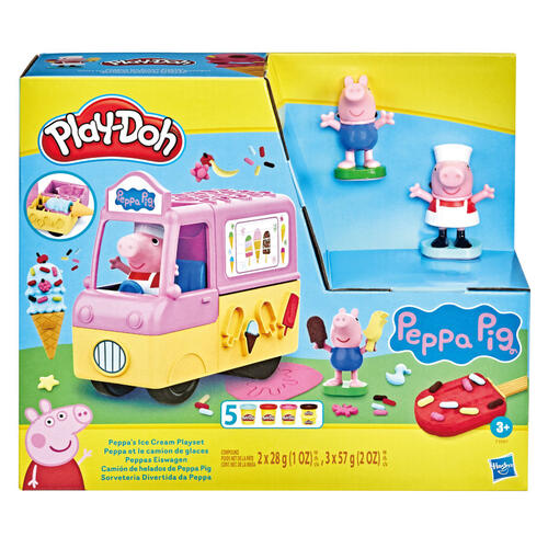 Play-Doh培樂多 Peppa 的雪糕玩具套裝