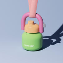 CHAKO LAB 1000ml不鏽鋼保溫拎拎壺#螢火之森