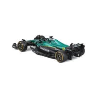 Bburago比美高1:43 F1系列-阿斯頓馬丁 AMR25 （無頭盔，紙盒版）（2025 澳洲大獎賽）（#18 蘭斯&middot;斯特羅爾） - 金屬綠 18-38250#18