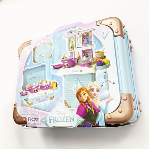 Disney Frozen迪士尼冰雪奇緣 迪士尼旅行小提箱-冰雪奇緣廚具