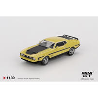 MINIGT	Ford Mustang Mach1 Grabber Yellow 合金車1139