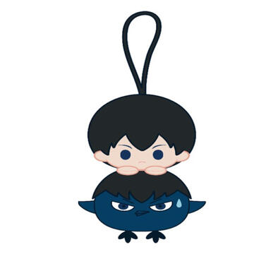 Haikyuu!! 排球少年 !!趴趴頭掛件-影山飛雄