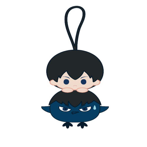 Haikyuu!! 排球少年 !!趴趴頭掛件-影山飛雄