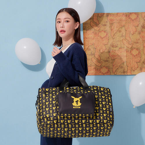 Pokemon 精靈寶可夢 聯名款夜光皮卡丘晴雨傘#黑色