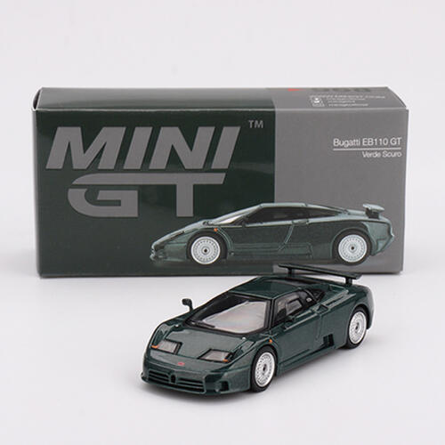 MINIGT	Bugatti EB110 GT Verde Scuro 合金車 968
