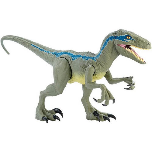 Jurassic World Super Colossal Velociraptor Blue