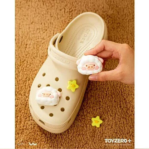 Lulu The Piggy	罐頭豬LuLu 變裝系列 - 鞋花 (豬羊套裝)