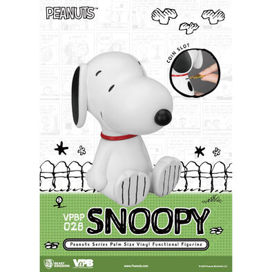 Snoopy史努比 花生漫畫系列掌心儲金公仔/ 史努比/ VPBP-028