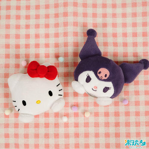 Sanrio三麗鷗 絨毛氣囊磁吸支架盲盒- 隨機發貨