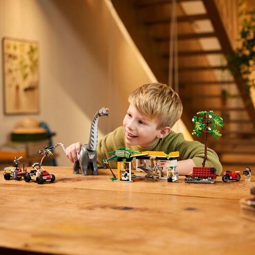 LEGO樂高侏羅紀世界系列 迅猛龍和泰坦巨龍的追蹤任務 76973