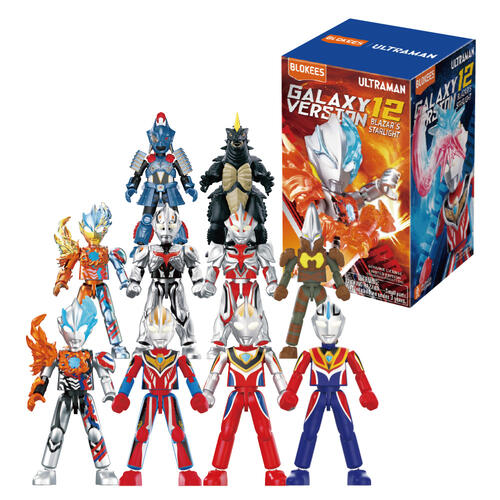 Blokees 超人力霸王 - 可動積木公仔群星版第十二彈- 隨機發貨