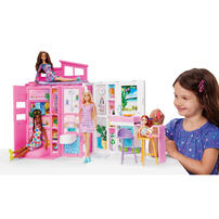 Barbie 芭比夢幻度假小屋組合