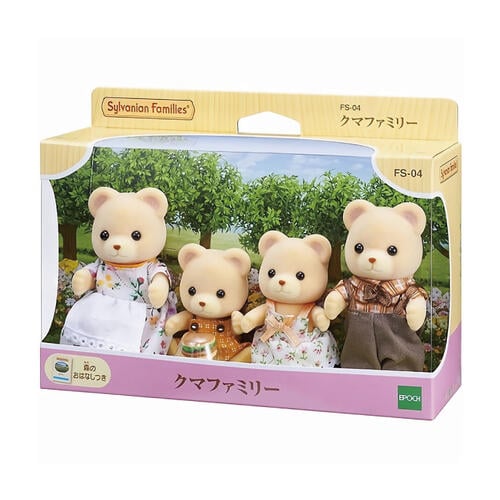 Sylvanian Families森林家族 黃熊家庭組