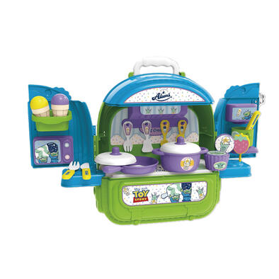 Disney迪士尼 Pixar皮克斯二合一背式家家酒-三眼怪