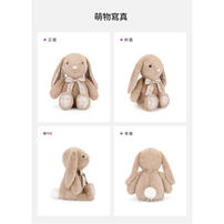 MC HUGS 蝴蝶結兔25CM