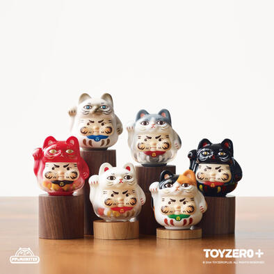 Toyzeroplus PP X MONSTER 招招好運小貓盲盒- 隨機發貨