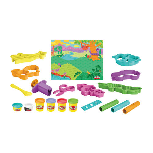  Play-Doh培樂多 野生動物主題模具組