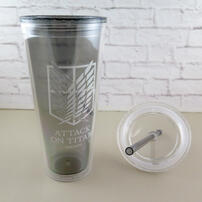 Attack on Titan Cold Drink Cup Black