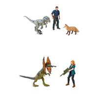 Jurassic World侏羅紀世界-恐龍與人物套裝- 隨機發貨