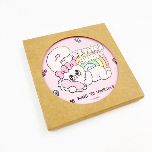 Esther Bunny艾絲樂小兔 - 吸水杯墊 (Ribbon Bunny)