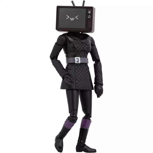 Skibidi Toilet 馬桶人-女電視人6吋可動公仔