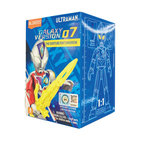 Ultraman 超人力霸王 - 可動積木公仔群星版第七彈- 隨機發貨