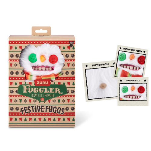 FUGGLER牙齒怪-9吋聖誕系列- 隨機發貨