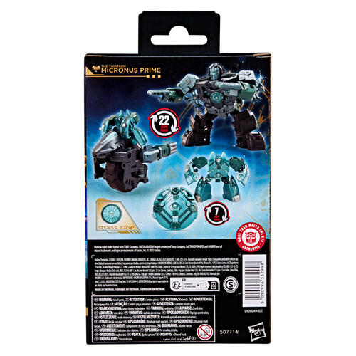 Transformers Age of the Primes The Thirteen Micronus Prime