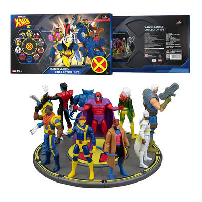 Marvel漫威 4吋X戰警可動模型收藏套裝