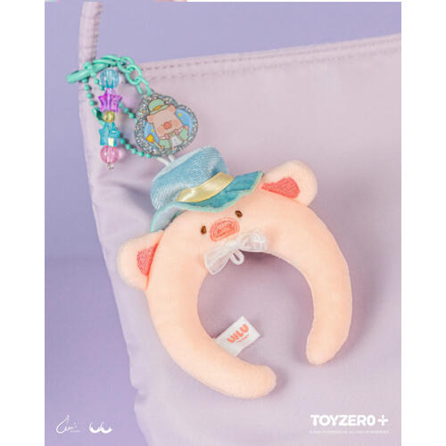 LuLu the Piggy 罐頭豬 繽紛樂園 - 魔術師Lu頭箍毛絨掛件