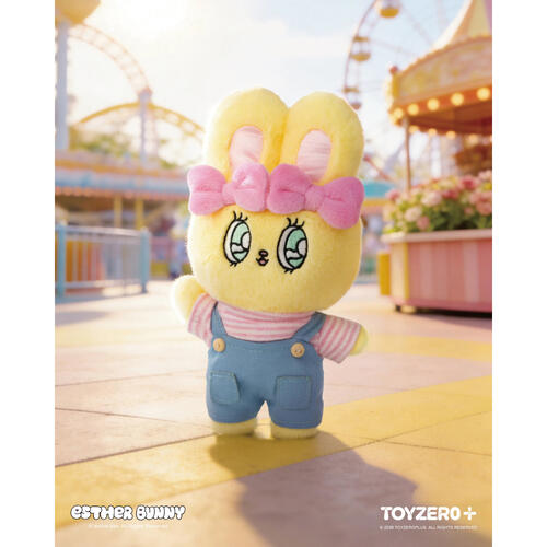 toyzeroplus Esther Bunny艾絲樂小兔 時尚進行式系列毛絨掛件(8入)- 隨機發貨