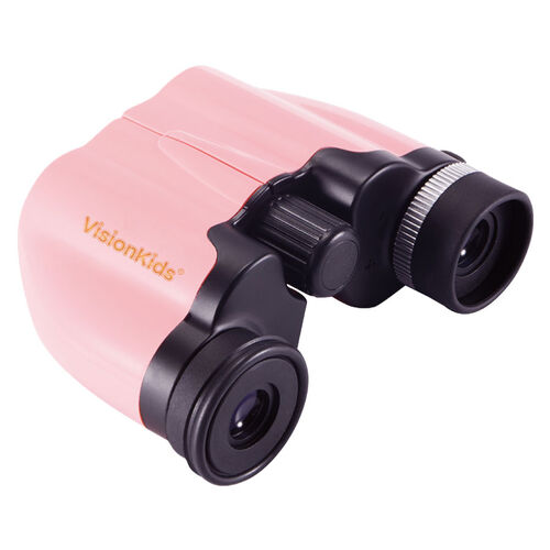 VisionKids Binoculars Set 高性能10X雙筒兒童望遠鏡 粉紅